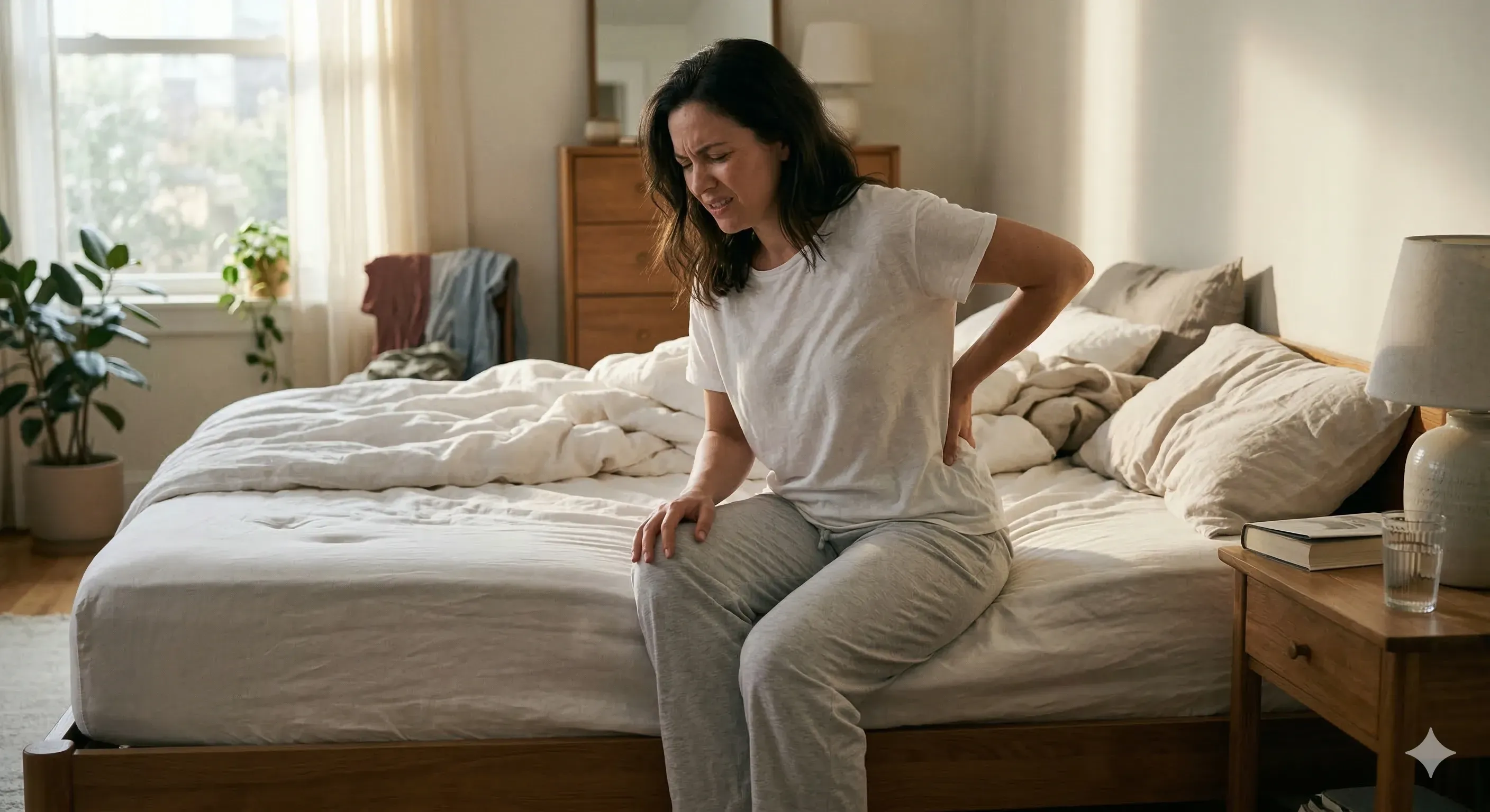 waking up with back pain mattress