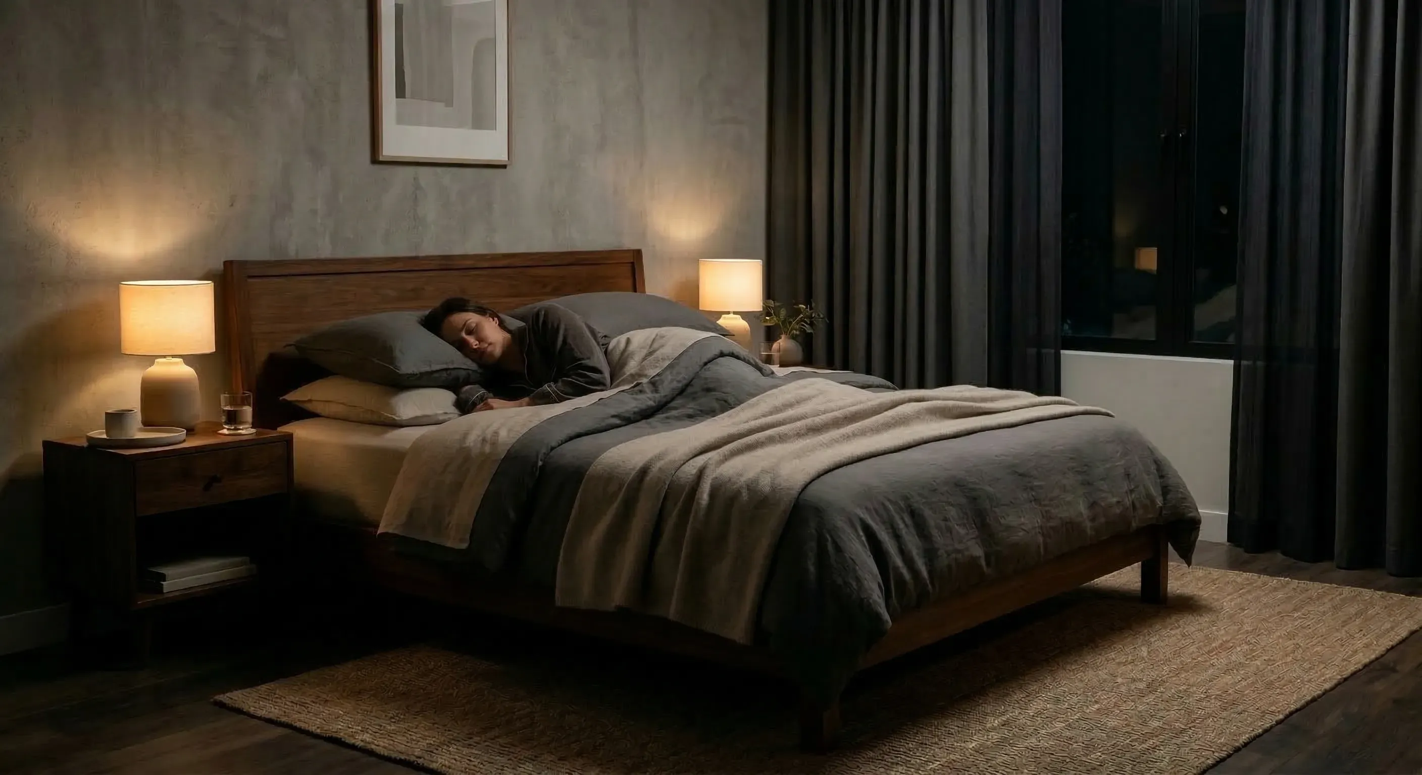 comfortable sleep environment bedroom