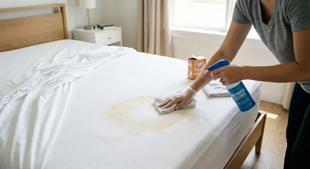 How to Get Pee Stains Out of a Mattress