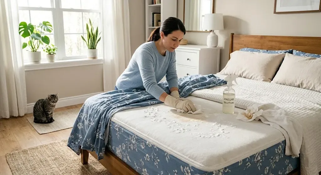 How to Get Cat Pee Smell Out of a Mattress