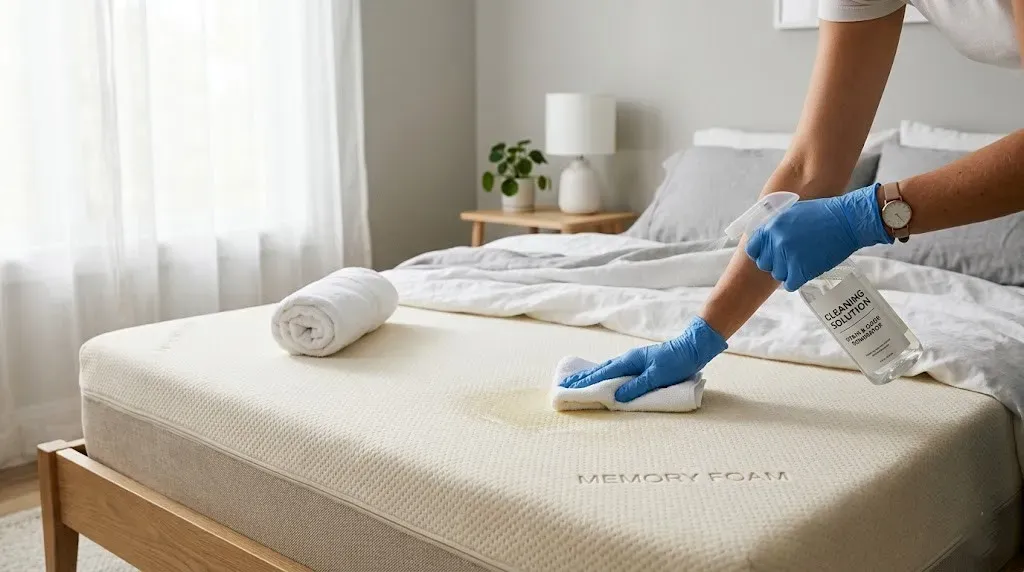 How to Get Urine Out of a Memory Foam Mattress